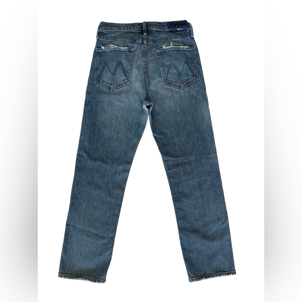 Mother superior high waisted rider ankle jeans running with scissors 28 FLAW